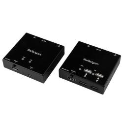 STARTECH EXTENDER HDMI VIA CAT6 4X USB 50M ST121USBHD