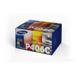 Samsung Confezione da 4 cartucce toner originali HP CLT-P406C (ciano/magenta/giallo/nero)