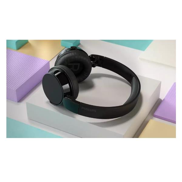 PHILIPS CUFFIA OVER-EAR WIRELESS BASS+ BK TAH4209BK/00
