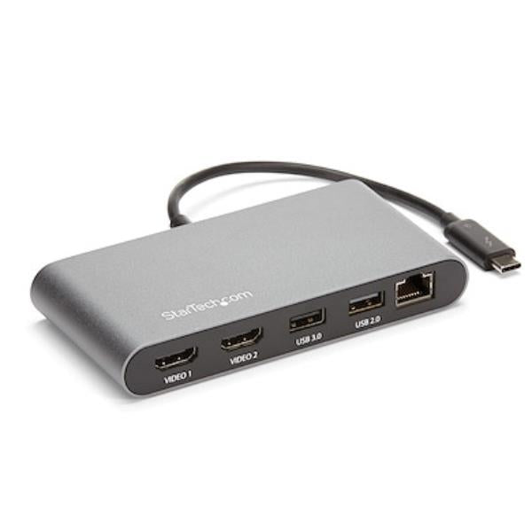 STARTECH THUNDERBOLT 3 MINI DOCK 2XHDMI TB3DKM2HDL