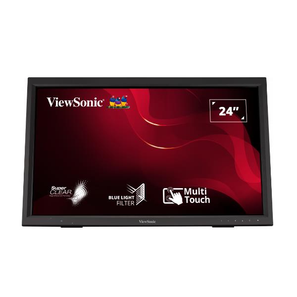 VIEWSONIC MONITOR TOUCH 24  FHD SUPERCLEAR TD2423