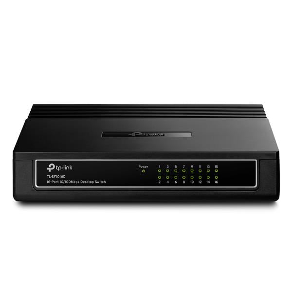 TP-LINK SWITCH DESKTOP 10/100 16 PORTE TL-SF1016D
