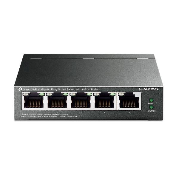 TP-LINK SWITCH EASY SMART 5P TL-SG105PE
