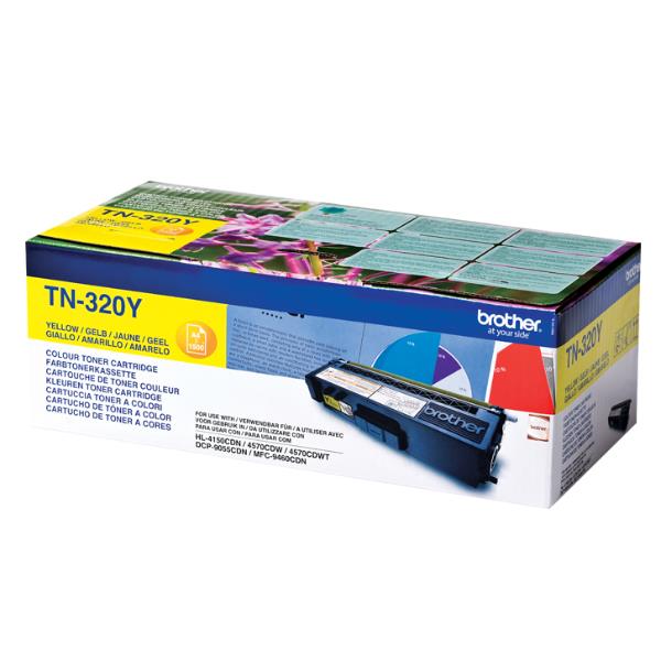 BROTHER TONER GIALLO HL4150 4570CDW 1500PG TN320Y