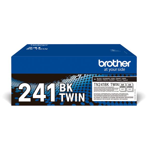 BROTHER BUNDLE 2 TONER K HL3140CW-3150CDW TN241BKTWIN