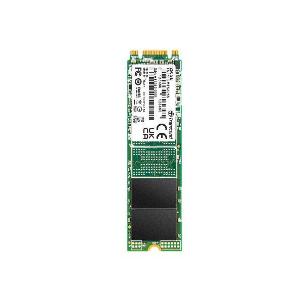TRANSCEND 250GB M.2 2280 SSD SATA3 B+M KEYTLC TS250GMTS825S