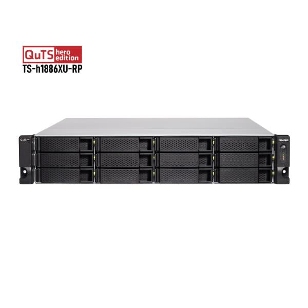 QNAP 18-BAY SATA 6GBPS 2U NAS INTEL TS-H1886XU-RP-R2-D1622-32G