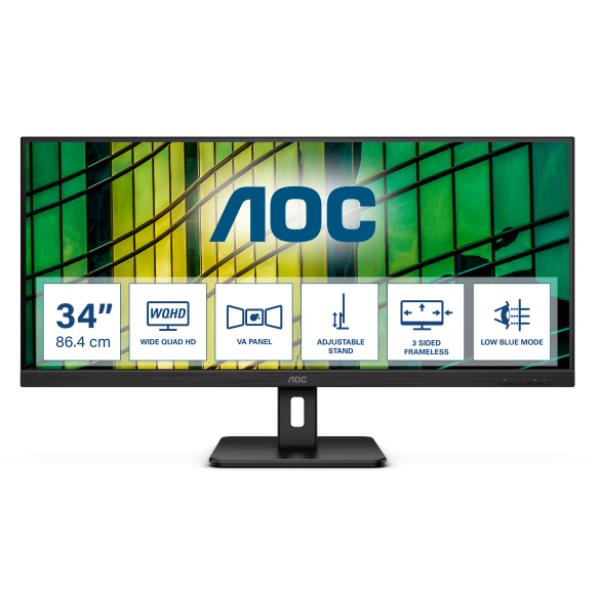 AOC 34 21:9 ESSENTIAL-LINE VA U34E2M