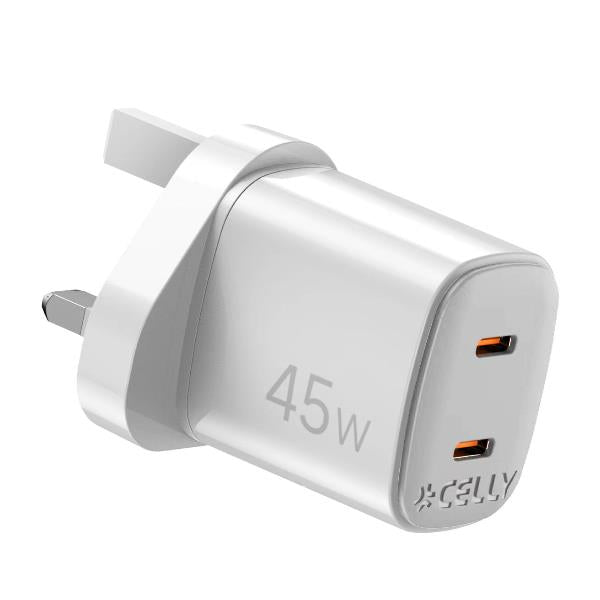 CELLY UP TC 2 USB-C 45W UK UPTC2C45WWHUK