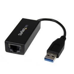 StarTech.com Adattatore da USB 3.0 a Gigabit Ethernet per Windows e Mac - Convertitore di rete NIC 10/100/1000 - Adattatore di rete da USB a RJ45 per laptop e computer desktop - Alimentazione tramite bus USB