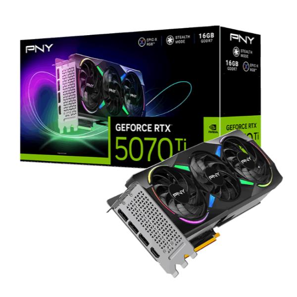 PNY GEFORCE RTX 5070TI 16GB ARGB OC VCG5070T16TFXXPB1-O
