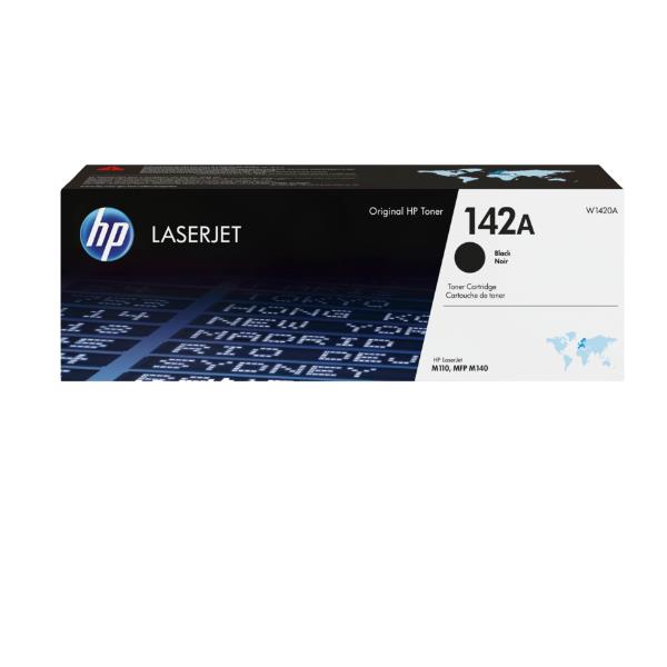 HP 142A BLACK LASERJET TONER W1420A