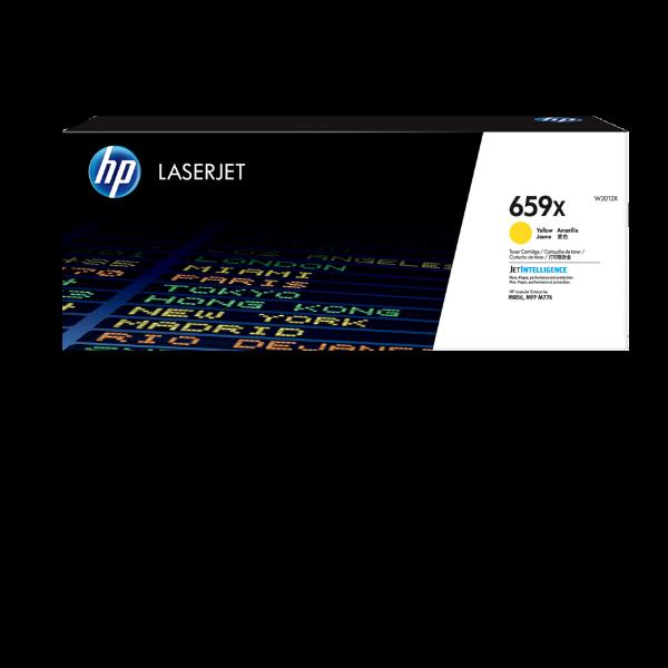 HP LaserJet Cartuccia toner giallo originale 659X ad alta capacità