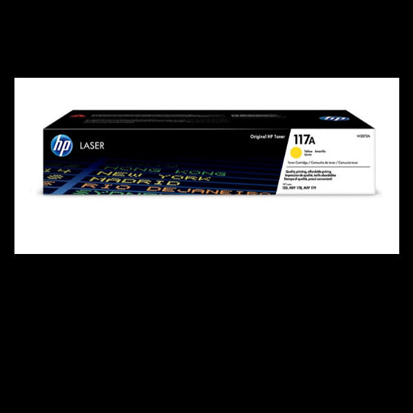 HP 117A GIALLO ORIGINAL TONER W2072A