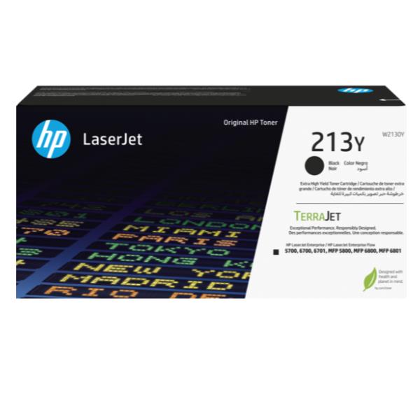 HP TONER ORIGINALE NERO  213Y W2130Y