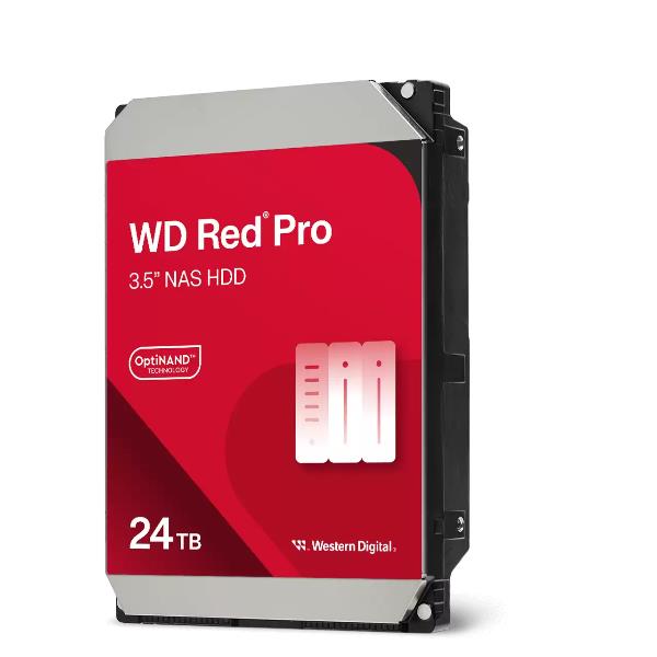 WESTERN DIGITAL WD RED PRO NAS HDD 24TB WD240KFGX