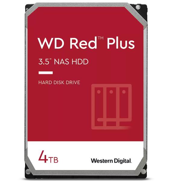 WESTERN DIGITAL WD RED PLUS NAS HARD DRIVE 3.5 4TB WD40EFPX