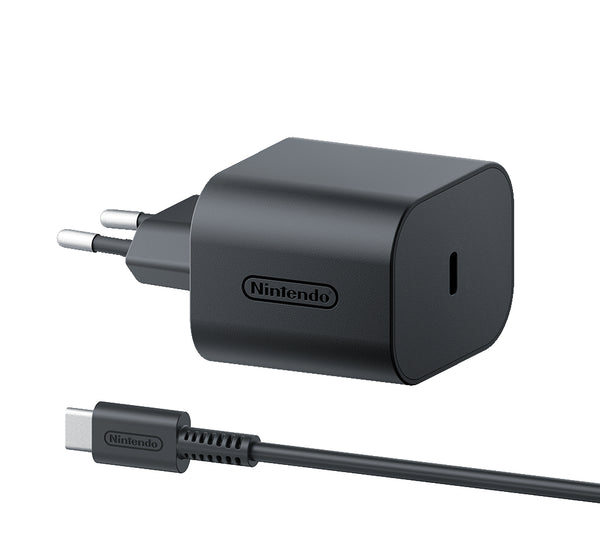 Nintendo 10015096 Caricabatterie per dispositivi mobili Console portatile Nero AC Interno