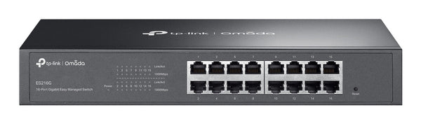 TP-Link Omada ES216G switch di rete Gestito L2 Gigabit Ethernet (10/100/1000) Nero