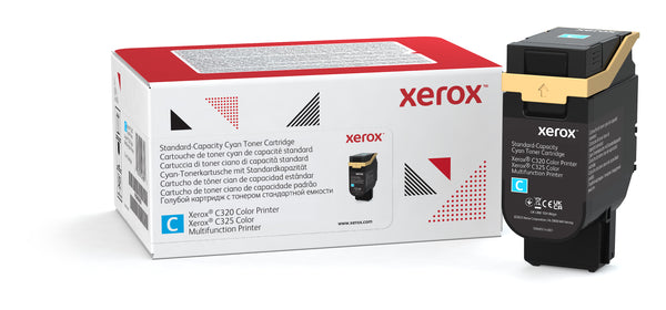 Xerox Cartuccia toner Ciano a Capacità standard da 1800 Pagine per Stampante a colori ® C320/multifunzione a colori ® C325 (006R04820)