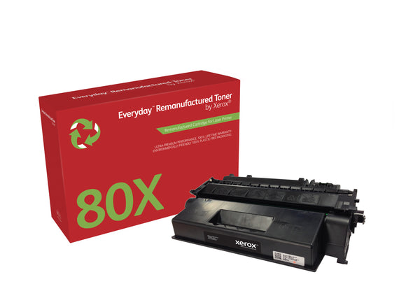 Toner rigenerato Everyday™ di Xerox Mono compatibile con HP 80X (CF280X), Alta capacità