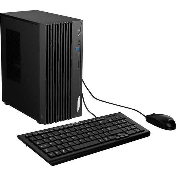 MSI Pro DP180 14NUC-424IT Intel® Core™ i7 i7-14700F 16 GB DDR4-SDRAM 1 TB SSD NVIDIA GeForce RTX 4060 Windows 11 Pro Desktop PC Nero