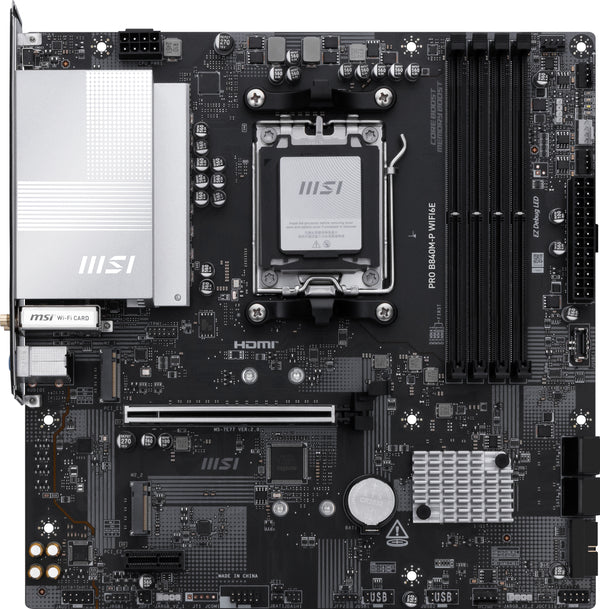 MSI PRO B840M-P WIFI6E scheda madre AMD B840 Socket AM5 micro ATX