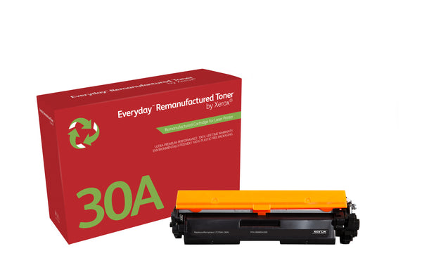 Toner rigenerato Everyday™ di Xerox Mono compatibile con HP 30A (CF230A), Capacità standard