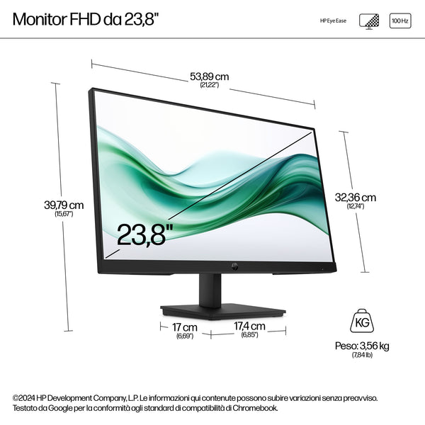 HP Series 3 Pro Monitor serie 3 Pro FHD da 23,8" – 324pv