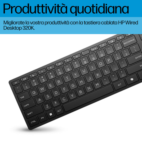 HP Tastiera Wired Desktop 320K